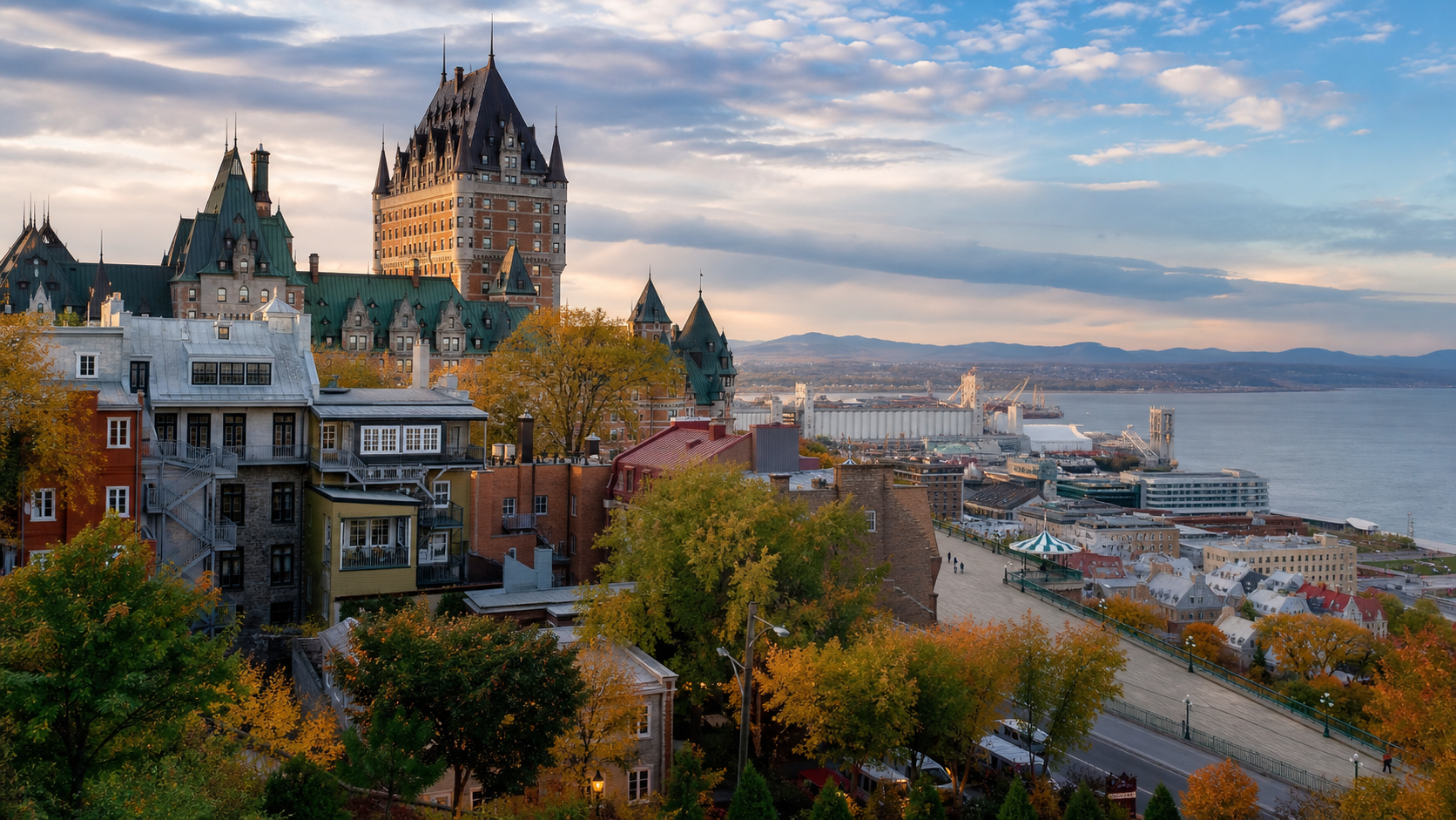 Montréal et Québec, découverte canadienne