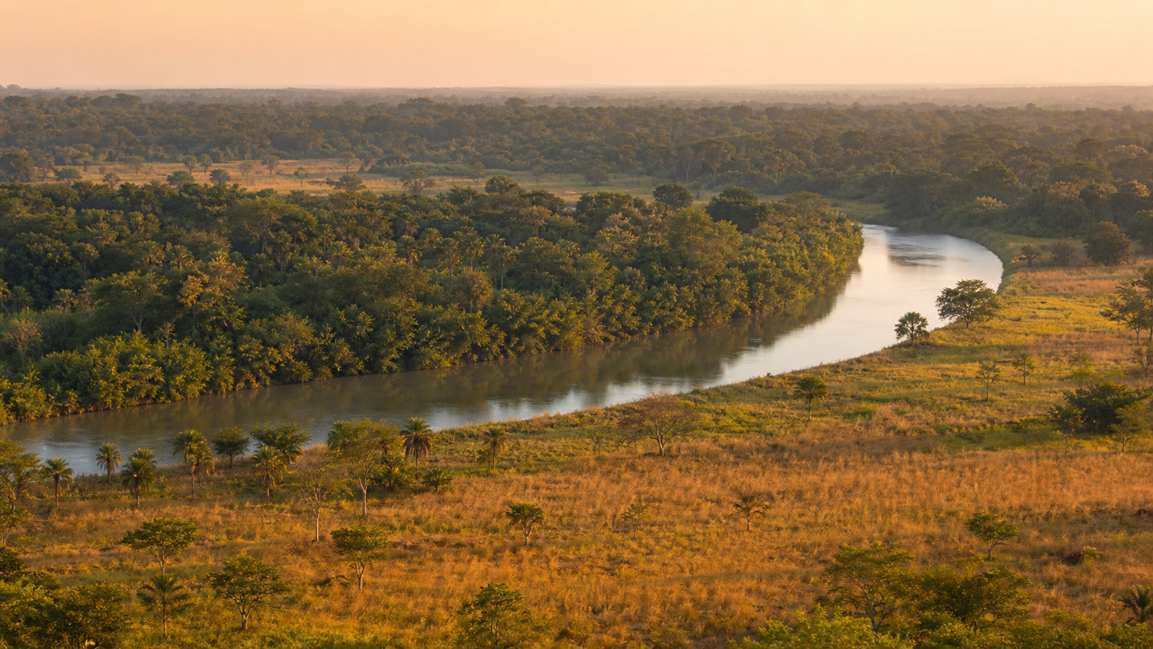 Parc national de la Comoé, savanes et rivières