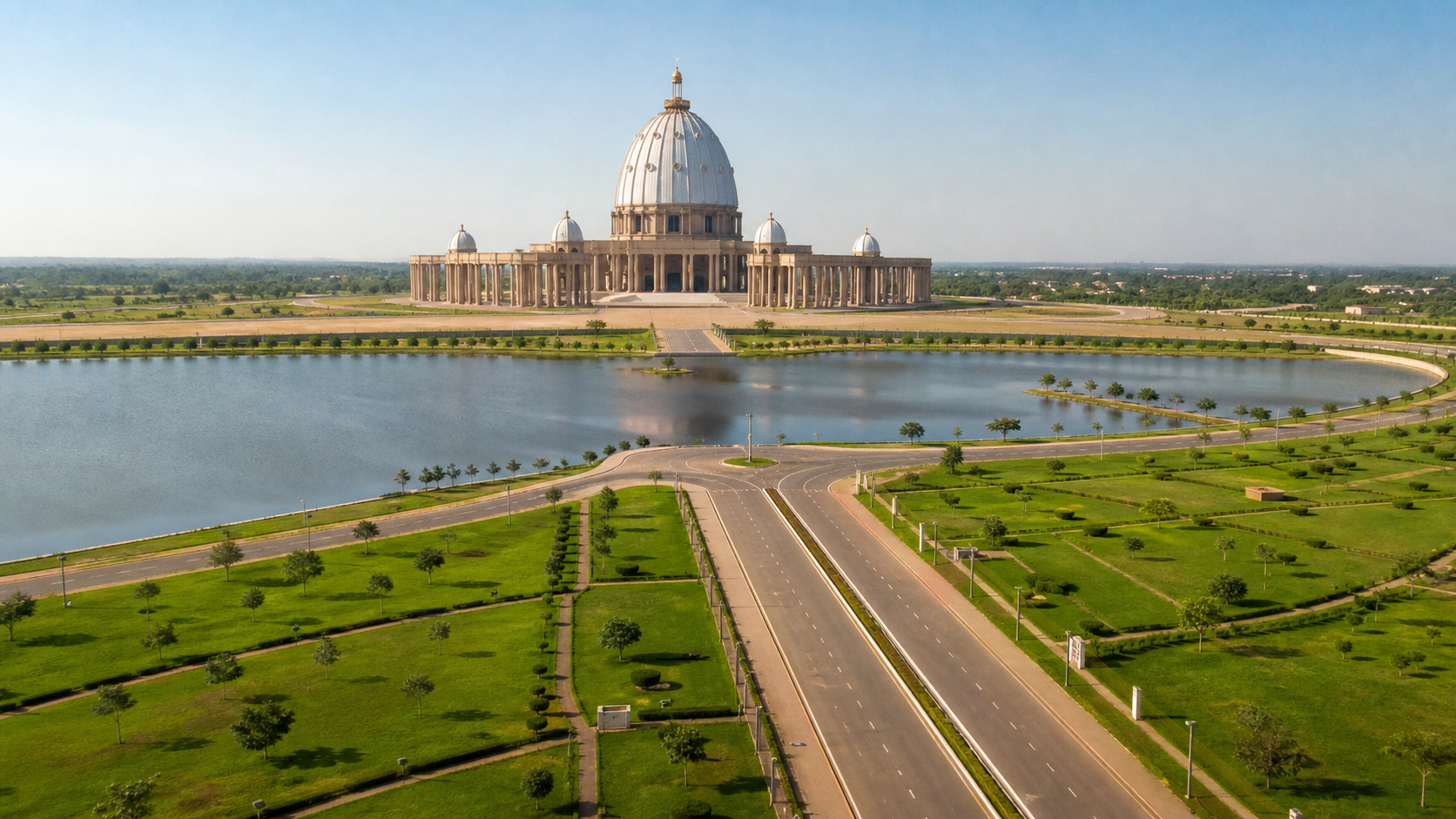 Yamoussoukro, la capitale aux crocodiles